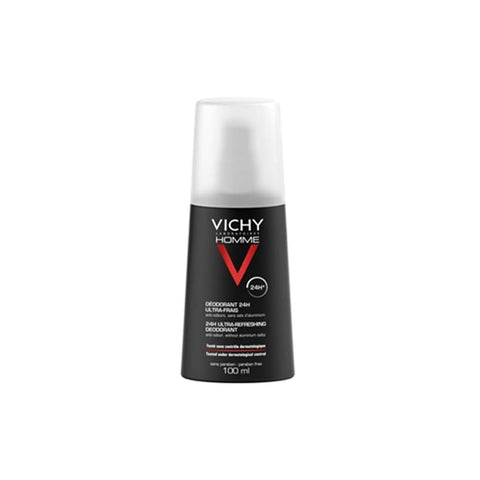 VICHY HOMME ULTRA-FRESH SPRAY DEODORANT 100 ML