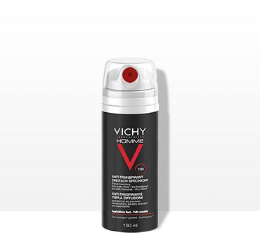 VICHY HOMME ANTI-PERSPIRANT TRIPLE DIFFUSION AEROSOL 72H 150ML