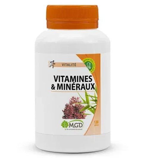 MGD NATURE VITAMIN AND MINERAL COMPLEX 120 CAPSULES