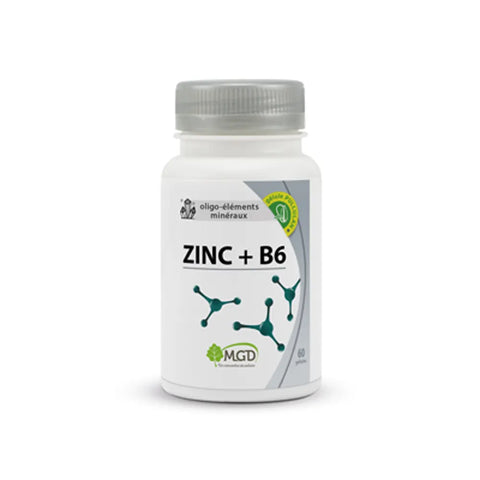 MGD NATURE ZINC + B6 60 CAPSULES