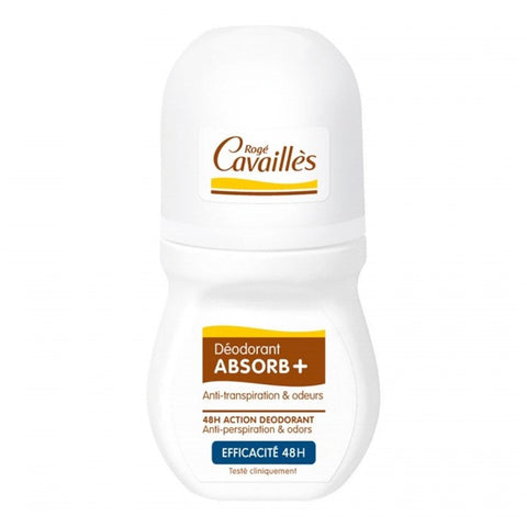 ROGÉ CAVAILLÈS DÉO ABSORB+ 48H EFFECTIVENESS ROLL-ON 50ML