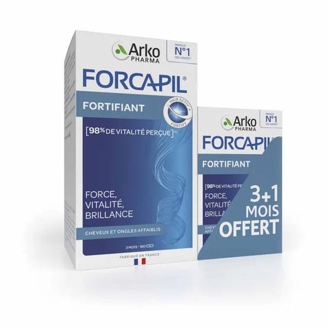 FORCAPIL HAIR AND NAILS - 180 CAPSULES