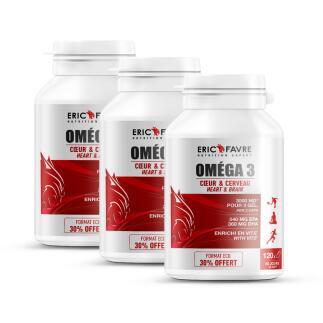 ERIC FAVRE OMEGA 3 HEART AND BRAIN 3000 MG 60 CAPSULES