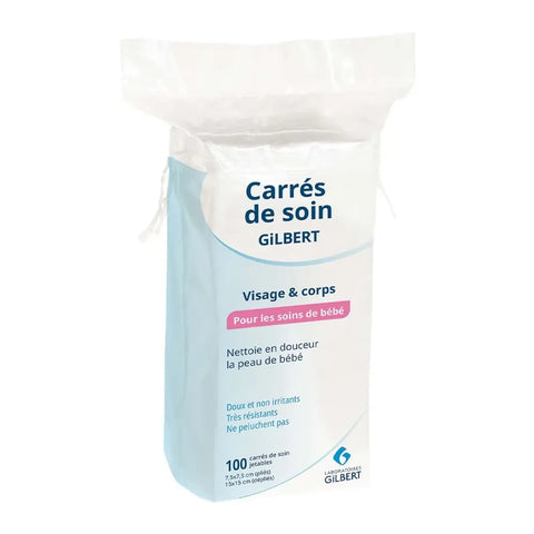 GILBERT FACE & BODY CARE PADS 100 PIECES