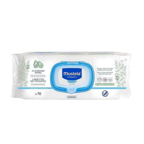 MUSTELA CLEANSING WIPES 70 PIECES