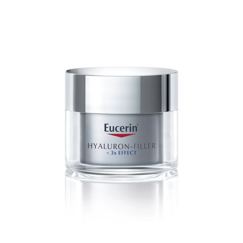 EUCERIN HYALURON FILLER +3X EFFECT NIGHT CARE 50ML + AQUAPORIN NIGHT CARE RICH FREE