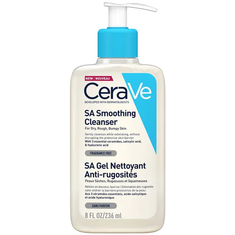 CERAVE SA ROUGHNESS RELIEF CLEANSING GEL 236 ML