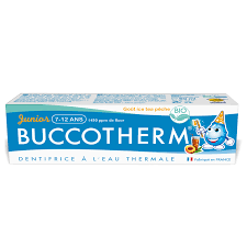 BUCCOTHERM JUNIOR TOOTHPASTE ICE TEA PEACH 7-12 YEARS 50ML
