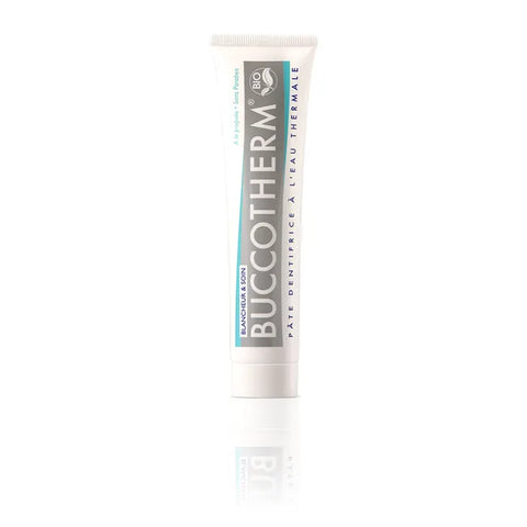 BUCCOTHERM WHITENING AND CARE ORGANIC TOOTHPASTE 75ML