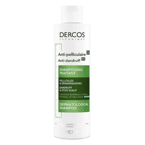 VICHY DERCOS ANTI-DANDRUFF TREATMENT SHAMPOO OILY HAIR 200 ML