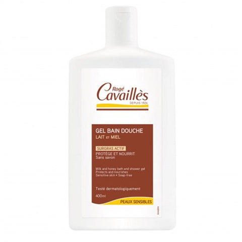 ROGÉ CAVAILLÈS SURGRAS BATH AND SHOWER GEL MILK & HONEY 400ML