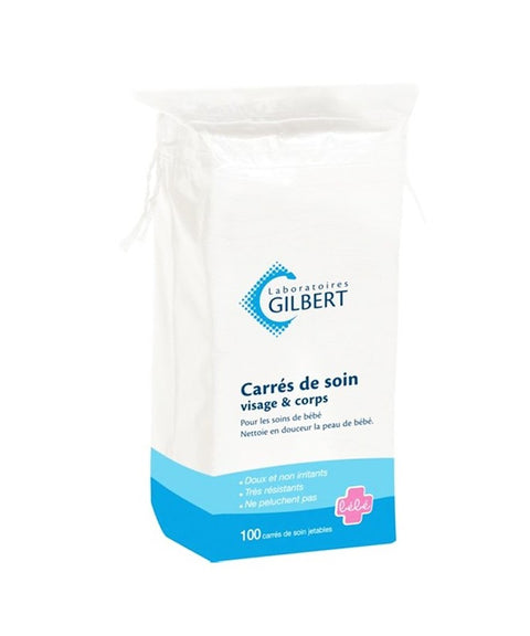 GILBERT CARRÉS DE SOIN VISAGE & CORPS 100 PIÈCES