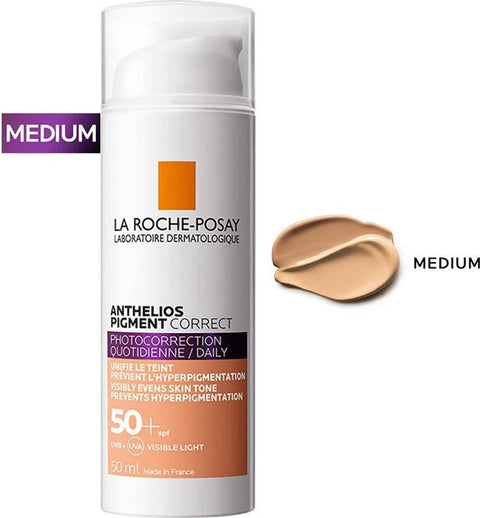 LA ROCHE-POSAY ANTHELIOS PIGMENT CORRECT MEDIUM SPF 50+ 50 ML