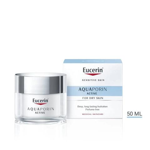 EUCERIN AQUAPORIN ACTIVE MOISTURIZING CARE DRY SKIN 50 ML