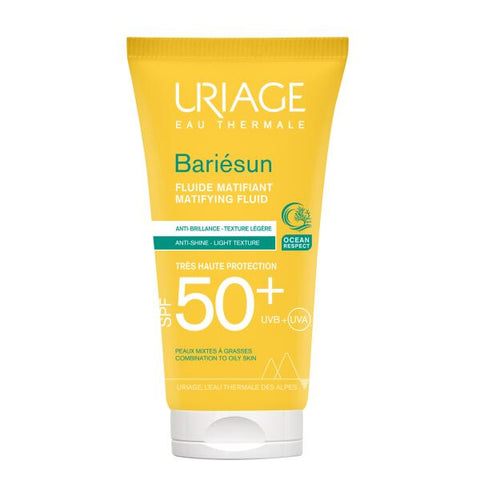 URIAGE BARIÉSUN - MATTIFYING FLUID SPF50+ TUBE 50 ML
