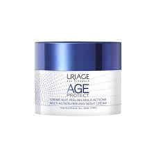 URIAGE AGE PROTECT C.Y + AGE PROTECT MULTI-ACTION PEELING NIGHT CREAM 50 ML